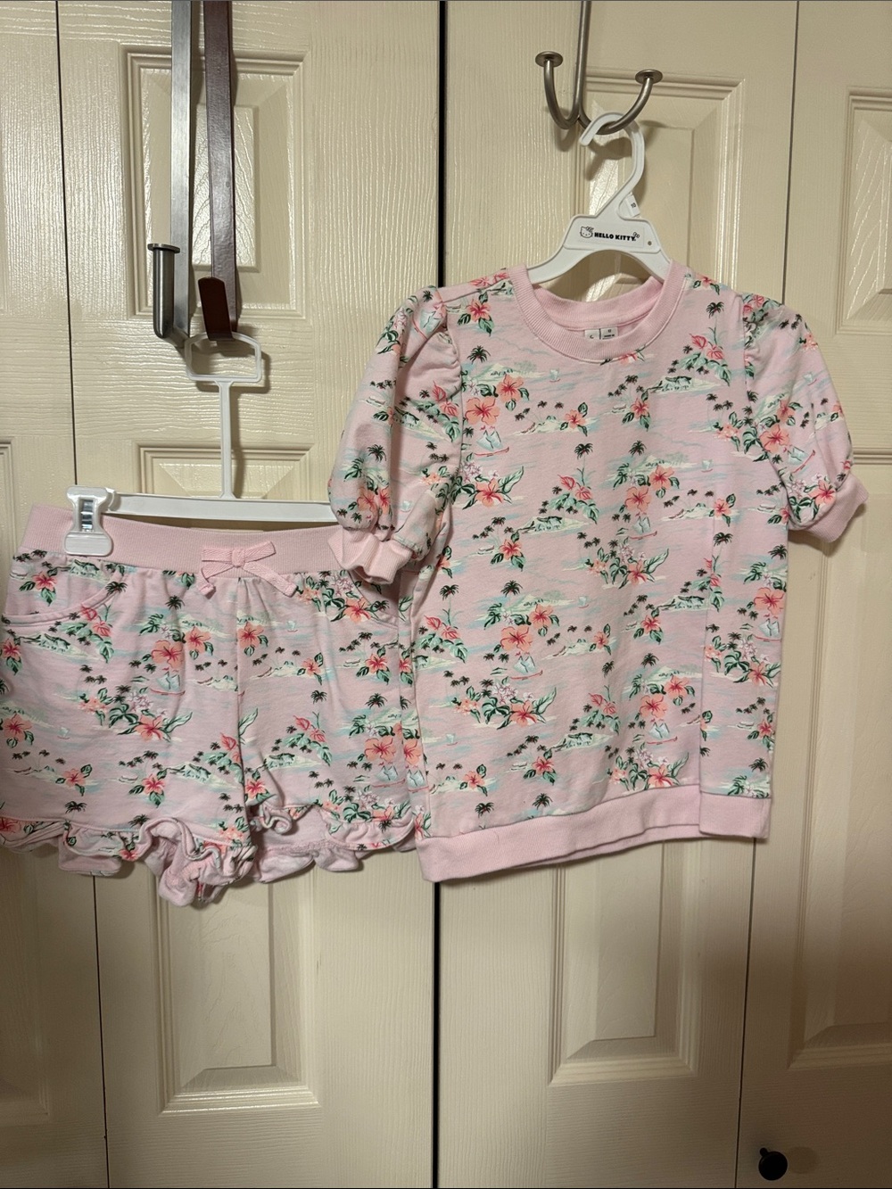 Pink Floral Girls Set - Brand: